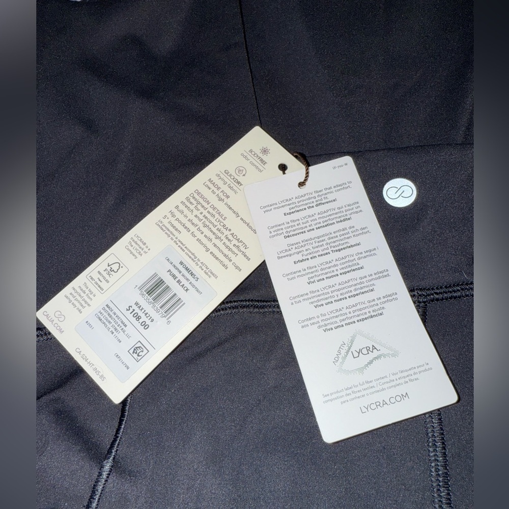 Calia workout shorts body suit NWT - Picture 5 of 6